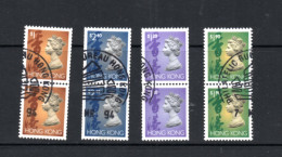 HONG KONG -1992 - $1,$1.90,$1.20 AND $2.40 FINE USED PAIRS USED  SG £7.90 - Used Stamps