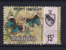 Negri Sembilan: 1971/78   Butterflies     SG96    15c   [Litho]   Used - Negri Sembilan