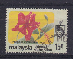 Negri Sembilan: 1979   Flowers     SG107    15c   [with Wmk]   Used - Negri Sembilan