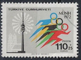 Türkei Turkey Turquie - Olympiade München (MiNr: 2262) 1972 - Gest Used Obl - Used Stamps