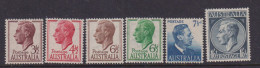 AUSTRALIA - 1951-52 Set Never Hinged Mint - Neufs