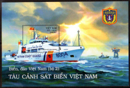 Vietnam 2623/26 Et Bf 171 Police, Gardes-côtes, Bâteaux - Police - Gendarmerie