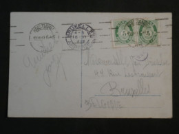 BW1  NORGE   BELLE LETTRE CARTE   1913 KRISTIANA  A  BRUXELLES BELGIQUE +AFF. INTERESSANT ++ - Covers & Documents