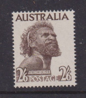 AUSTRALIA - 1965 Aboriginee 2s6d (Sepia)  Never Hinged Mint - Mint Stamps