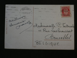 BW1  NORGE   BELLE LETTRE CARTE   RR 1917 KRISTIANA A BRUXELLES BELGIQUE + +AFF. INTERESSANT ++ - Cartas & Documentos