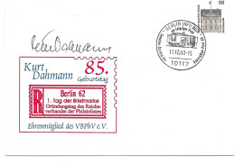 0411a: Echt Gelaufene Privatganzsache Kurt Dahmann Aus 2000 - Private Covers - Used