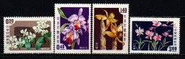 TAIWAN - 1958 - Orchids - MH - Nuovi