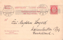 NORWAY - BREVKORT 10 Ö 1907 KRISTIANIA - KAISERSLAUTERN ** Mi P52 I / *546 - Postal Stationery