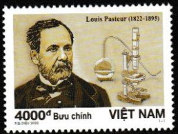 VIETNAM, 2022, MNH, LOUIS PASTEUR, MEDICINE, 1v - Louis Pasteur