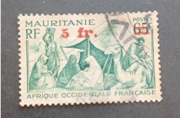 COLONIE FRANCE MAURITANIE 1944 NOMADES CAT YVERT N 135 - Gebraucht