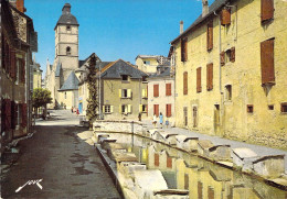 64 - Arudy - Les Vieux Lavoirs Et L'Eglise (XVe Siècle) - Arudy