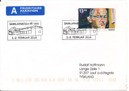 Norway Cover Skei 1-2/2 2014 (Samlarmessa Pa Skei) - Covers & Documents