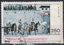 Türkei Turkey Turquie - Sultan Mahmut I. Und Sein Stab (MiNr: 2244) 1971 - Gest Used Obl - Usati