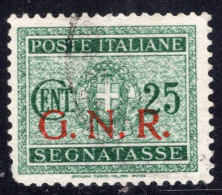 Repubblica Sociale Italiana - Segnatasse 25 Cent. GNR Verona Ø - Taxe