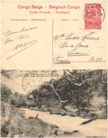 CARTE CONGO. ENTIER 10c. MATADI POUR LA FRANCE - Covers & Documents