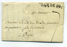 BAR LE DUC  Lenain N°4 / Dept De La Meuse / 1786 - 1701-1800: Vorläufer XVIII