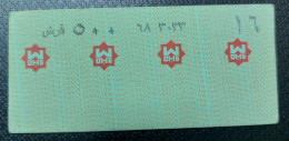 EGYPT Cairo Metro Ticket 500 Piasters (16) - Welt