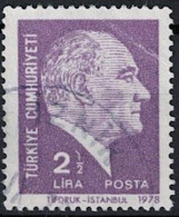 Türkei Turkey Turquie - Atatürk (MiNr: 2449) 1978 - Gest Used Obl - Used Stamps