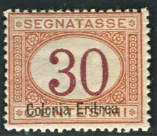 ERITREA 1920-26 SEGNATASSE 30 CENT. N. 17 ** MNH - Eritrea