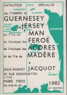 Catalogue Specialise - Timbres Guernesey Jersey Acores Madere... - Jacquot - 1982 - 200 Pages - Format De Poche - Postverwaltungen