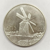 Republic Of Malta 5 Pounds  Lira 1977 Fdc E.1026 - Malte
