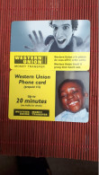 Western Union 2Prepaidcards Belgium Used  Rare - [2] Prepaid & Refill Cards