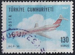 Türkei Turkey Turquie - Douglas DC 9-30 (MiNr: 2048) 1967 - Gest Used Obl - Usados