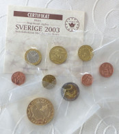 Sverige Schweden Pattern 2003 Euro Coin Collection Probe   #p17 - Privatentwürfe
