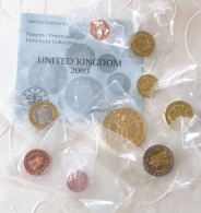 United Kingdom UK  Pattern 2003 Euro Coin Collection Probe   #p18 - Privatentwürfe