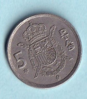 Spain  - 1975 - 5  Pesetas - KM807 - 5 Pesetas