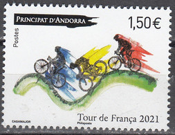 Andorre Français 2021 Tour De France Neuf ** - Neufs