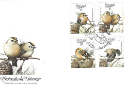 PORTUGAL (Azores) - FDC - 1989 Nature Conservation - Birds - Goldcrest - Spechten En Klimvogels