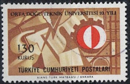 Türkei Turkey Turquie - Technische Universität Des Mittleren Ostens (MiNr: 2026) 1966 - Gest Used Obl - Usati