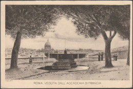 Veduta Dall' Accademia Di Francia, Roma, 1935 - F&C Cartolina - Multi-vues, Vues Panoramiques