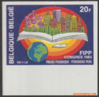 België 1983 - Mi:2136, Yv:2084, OBP:2084, Stamp - □ - Periodic Press Fipp - 1981-2000