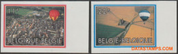 België 1983 - Mi:2146/2147, Yv:2094/2095, OBP:2094/2095, Stamp - □ - Space Hot Air Balloon - 1981-2000