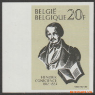 België 1983 - Mi:2158, Yv:2106, OBP:2106, Stamp - □ - Hendrik Concience - 1981-2000