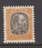 Iceland 1902 Official - Michel 17 Mint Hinged * - Dienstmarken