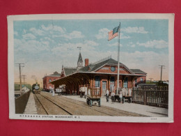 WOONSOCKET -Station (gare - Arrivée Du Train) - Woonsocket