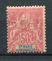 !!! STE MARIE DE MADAGASCAR, TYPE GROUPE N°11 NEUF ** - Unused Stamps