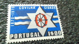 PORTEKİZ- 1960-70-                     1ESC         USED   FRAGMAN - Oblitérés