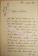 ● L.A.S 1841 Baron Amiral Albin Reine ROUSSIN Né à Dijon - Mme Boucherot - Lettre Autographe LAS - Marine - Politiques & Militaires