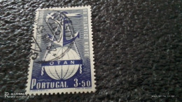 PORTEKİZ- 1952           NATO          3.50ESC         USED - Oblitérés