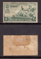 ITALIAN EAST AFRICA   Scott # 20* MINT HINGED (CONDITION AS PER SCAN) (Stamp Scan # 957-2) - Africa Orientale