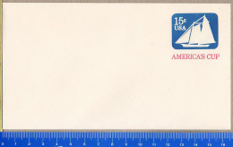 USA - Intero Postale - Stationery - AMERICA'S CUP SAIL - 1961-80