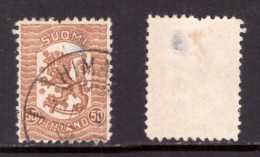 FINLAND   Scott # 115 USED FAULTS (CONDITION AS PER SCAN) (Stamp Scan # 957-9) - Unused Stamps