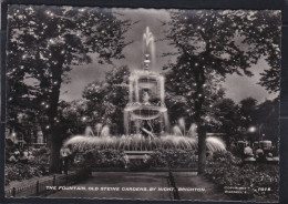 The Fountain, Old Steine Gardens, By Night . Brighton - Brighton