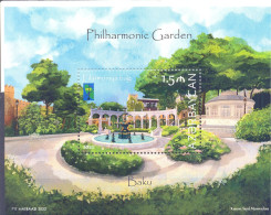 2022. Azerbaijan, RCC, Parks And Gardens, Philarmonic Garden, S/s,  Mint/** - Azerbaïjan