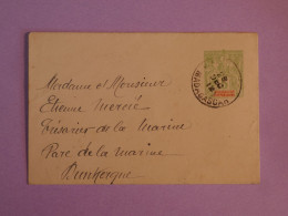 BW2  MADAGASCAR  BELLE LETTRE ENTIER  28 DEC. 1912 A DUNKERQUE  FRANCE  + + AFF. PLAISANT++  ++ - Cartas & Documentos