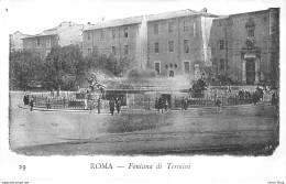 ROMA - Fontana Di Termini - Precursore Vecchia Cartolina - Andere Monumente & Gebäude